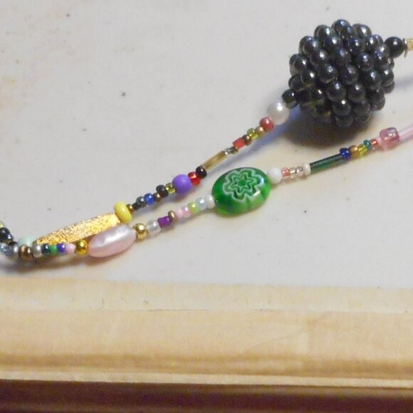 HandCrafted Necklace about 30"  ...… variety of colors - Picture 4 of 7